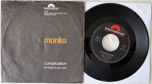 MONKS Complication Oh How To Do Now (Vinyl)