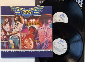 REO SPEEDWAGON Live You Get What You Play For (Vinyl)