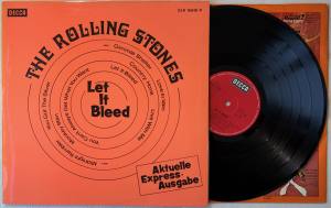 THE ROLLING STONES Let It Bleed (Vinyl) Express Cover