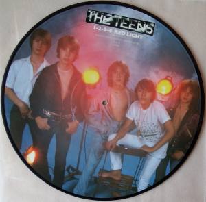 THE TEENS 1-2-3-4- Red Light (Vinyl)